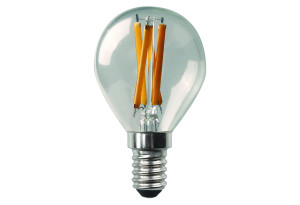 Λάμπα LED Filament Frost Dimmable Wellio 6.5W E27 G45 806lm Θερμό Λευκό