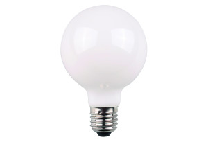 Λάμπα LED Filament Milky Wellio 8W E27 G95 1080lm Φυσικό Λευκό