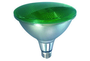 Λάμπα LED Wellio 15W E27 PAR 38 IP65 Πράσινο