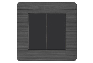 Διακόπτης A/R-K/R IlluminON Selena Γραφίτης