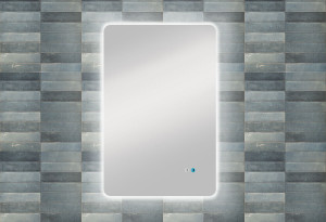 Καθρέπτης Μπάνιου Forma Vita Led 60x80cm Soft Touch Dimmer