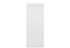 Περσίδα Ξύλινη Homefit Faux Wood 180x100cm Λευκό