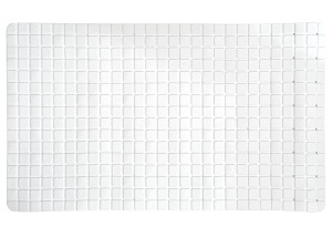 Αντιολισθητικό Πατάκι Μπανιέρας Ionion Mosaic 70x40cm Λευκό