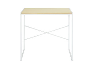 Γραφείο Homefit Zeta New Μ78xΠ46xΥ76cm Λευκό/Natural