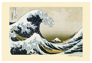 Αφίσα Pyramid The Great Wave of Kanagawa 91.5x61cm