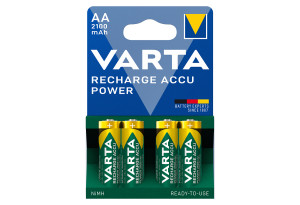 Μπαταρία Επαναφορτιζόμενη Varta AA 4τμχ