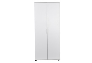 Ντουλάπα Ρούχων Δίφυλλη Adore Delos Μ80xΠ47xΥ187cm Λευκή
