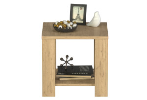 Βοηθητικό Τραπέζι Adore Delos Natural Μ50xΠ48xΥ50cm