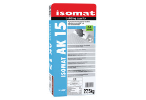Isomat AK-15 Κόλλα Πλακιδίων Λευκή 27.5kg C2 E