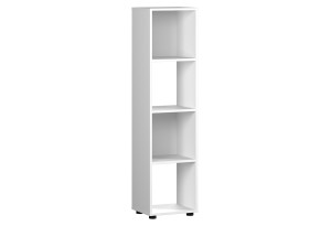 Βιβλιοθήκη Adore Cubik Μ35.7xΠ30xΥ138cm Λευκή