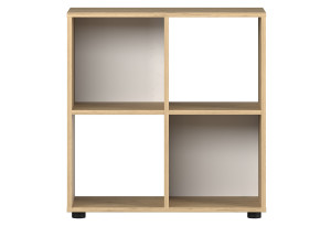 Βιβλιοθήκη Adore Cubik Μ70xΠ30xΥ72cm Natural