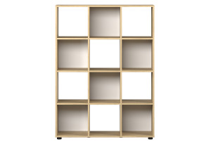 Βιβλιοθήκη Adore Cubik Μ103.9xΠ30xΥ138cm Natural