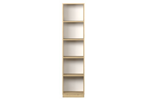 Βιβλιοθήκη Adore Libby Μ43xΠ26xΥ182cm Natural