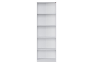 Βιβλιοθήκη Adore Libby Μ64xΠ26xΥ182cm Λευκή