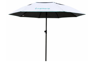 Ομπρέλα Παραλίας Nattera Blackout Cool White 200cm Λευκό