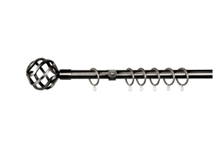 Κουρτινόβεργα Central Home Sun Επεκτεινόμενη Φ16/19mm 120/210cm Χρωμέ