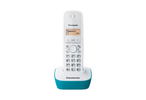 Panasonic KX-TG1611GRC Ασύρματο Τηλέφωνο Λευκό/Μπλε