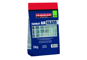 Isomat AK-Glass Κόλλα Υαλότουβλων Λευκή 5kg