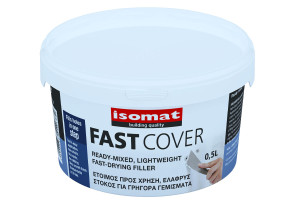 Στόκος Ακρυλικός Isomat Fast Cover 500ml Λευκός
