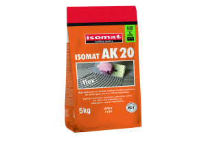 Isomat AK-20 Κόλλα Πλακιδίων Γκρι 5kg C2 TE S1