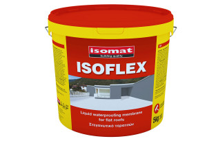 Στεγανωτικό Ταρατσών Ακρυλικό Isomat Isoflex 5kg Λευκό