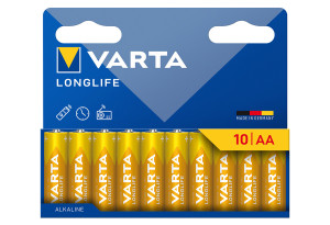 Μπαταρία Varta Longlife AA, 10 Τεμαχίων
