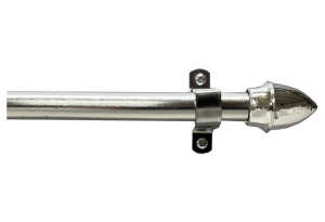 Κουρτινόβεργα Central Home Florida Επεκτεινόμενη Φ12mm 135/225cm Χρωμέ
