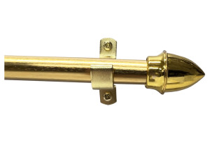 Κουρτινόβεργα Central Home Florida Επεκτεινόμενη Φ12mm 55/85cm Χρυσή