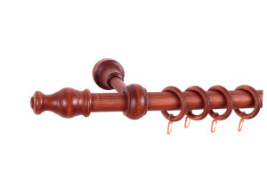 Κουρτινόξυλο Central Home Milano Φ28mm 250cm Κερασιά