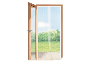 Σήτα Πόρτας Σταθερή Tesa Standard 200x220cm Ανθρακί