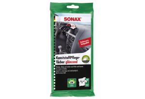 Μαντηλάκια Περιποίησης Πλαστικών Sonax 20x18cm