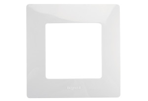 Legrand Niloe Πλαίσιο 1 Θέσης Λευκό