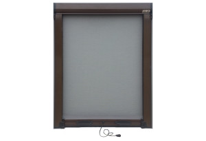 Σήτα Πόρτας Κάθετης Κίνησης GS Kit 111 100x240cm Καφέ