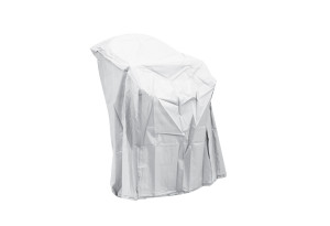 Κάλυμμα Καρέκλας Home&Camp Μ70xΠ70xΥ120cm Λευκό
