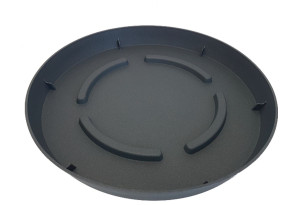Πιάτο Γλάστρας Plastona Φ.23cm Ανθρακί