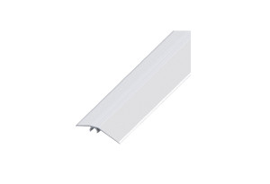 Προφίλ Σύνδεσης Δαπέδου Αλουμινίου Alfer 200x3.3cm Ασημί