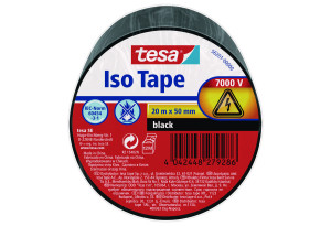 Ηλεκτρομονωτική Ταινία Tesa (56201-00000-21) 50mmx20Μ Μαύρη
