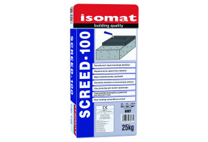 Κονίαμα Δαπέδων Isomat Screed-100 25kg Γκρι