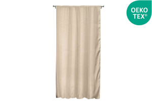 Κουρτίνα Easy Home Blackout 270x140cm Άμμος με Τρέσα