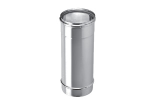 Καπνοδόχος Inox 100cm-Φ.80mm