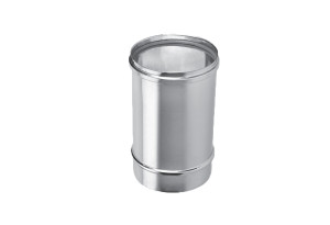 Καπνοδόχος Inox 50cm-Φ.100mm