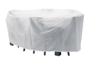 Κάλυμμα Τραπεζιού Home&Camp Μ165xΠ100xΥ70cm Λευκό