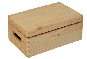 Κουτί Αποθήκευσης Ξύλινο Astigarraga Evolution Μ40xΠ30xΥ14cm με Καπάκι
