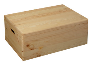 Κουτί Αποθήκευσης Ξύλινο Astigarraga Evolution Μ60xΠ40xΥ23cm Πεύκο με Καπάκι