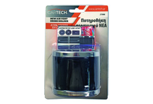 Ποτηροθήκη Cartech Αεραγωγού Μαύρη