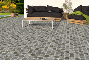 Γρανιτοπλακάκι Pavestone 33x33cm Granite