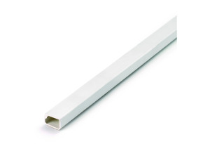 Κανάλι Καλωδίων Αυτοκόλλητο Inofix Plasfix 16X10mm, Μήκος 2M, Λευκό