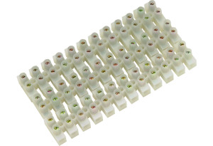 Κλέμα Lux 2,5mm 36 Τεμάχια Λευκό