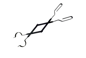 Τσιμπίδα Τζακιού Home&Camp 68cm Μαύρη