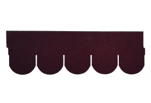 Ασφαλτικό Κεραμίδι 101x32cm Κυκλικό